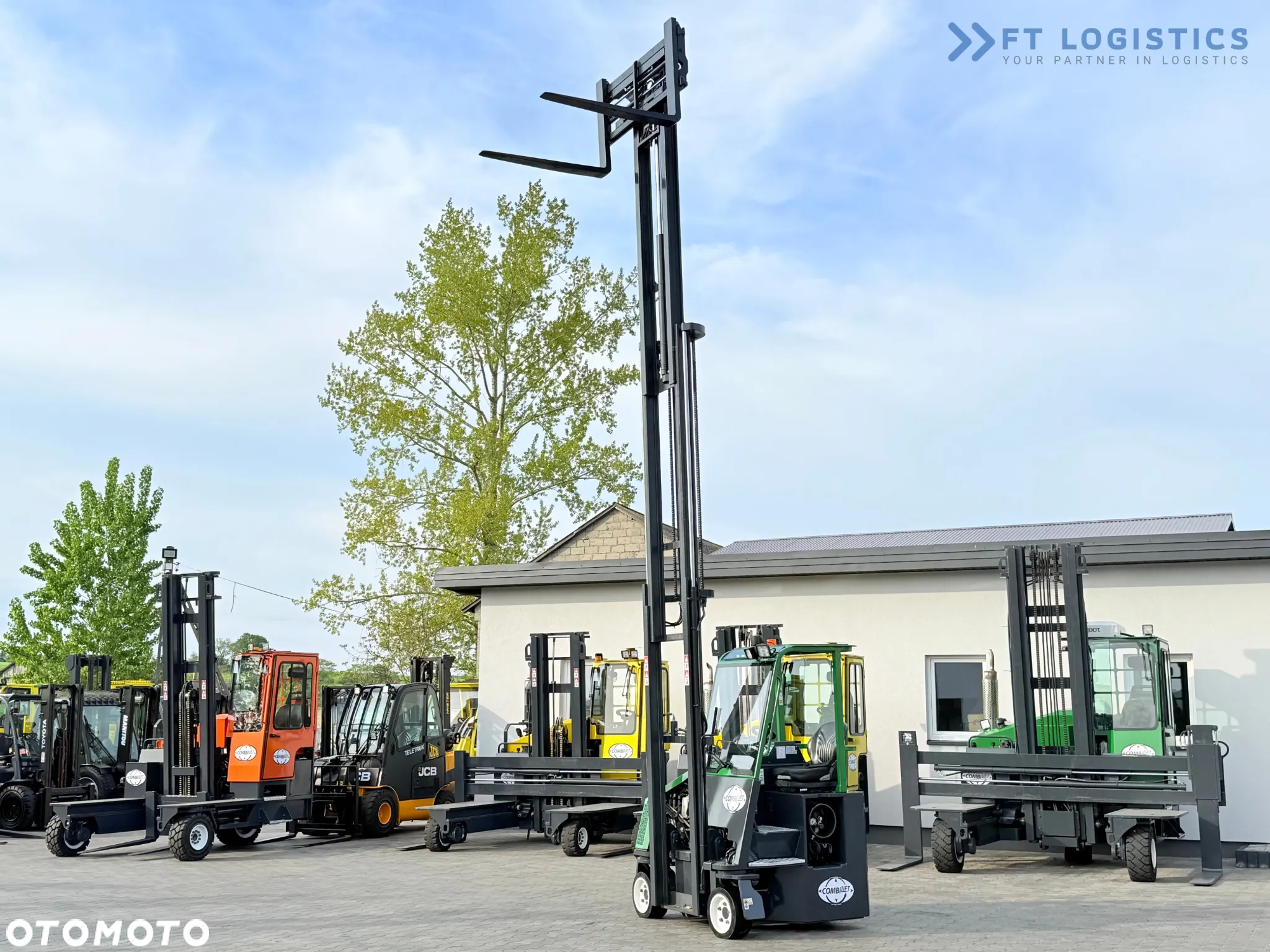 Combilift C3000CB / GAZ / TRIPLEX - 6500MM / WOLNY SKOK / POZYCJONER / PRZESUW BOCZNY / STAN IDEALNY - 26