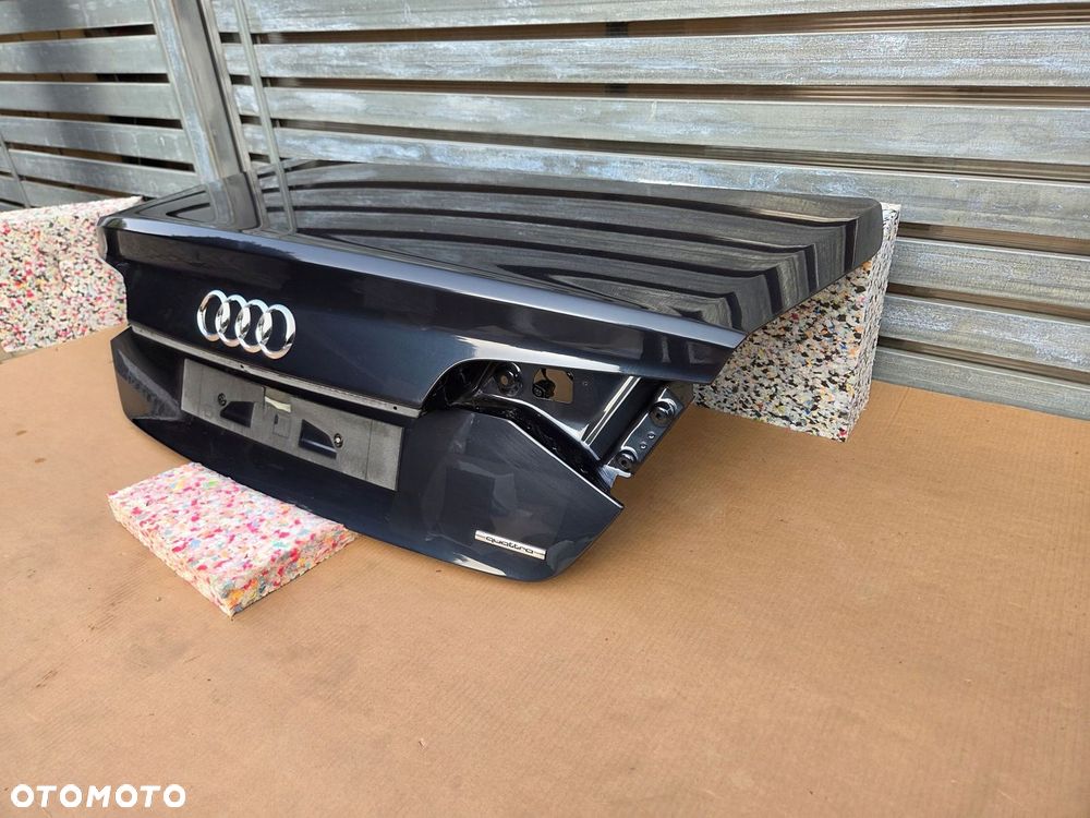 AUDI A8 D4 LIFT LX5R KLAPA TŁ TYLNA BAGAŻNIKA ORYGINAŁ W KOLOR - 3