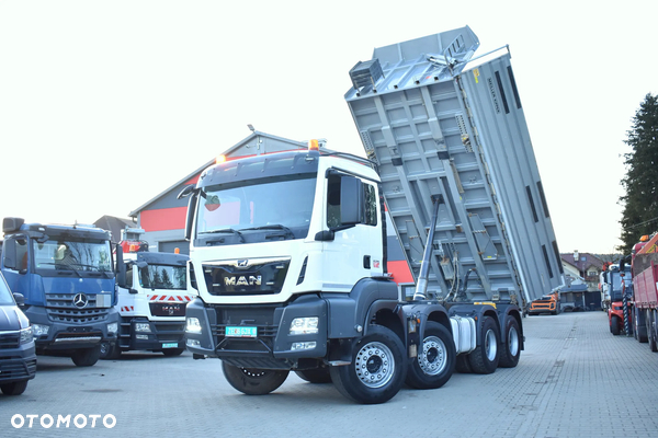MAN TGS 35.500 Wywrotka Meiller-Kipper 8x4 BB ** Bordmatic ** Manual ** Gesteinskipper** Kipper * Kiper  * Sprowadzony ! Stan wzorowy !