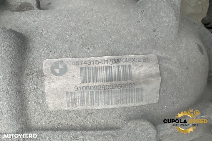Grup diferential spate 4574315-01 2.81 3.0D N57D30A BMW Seria 7 F01/F - 2