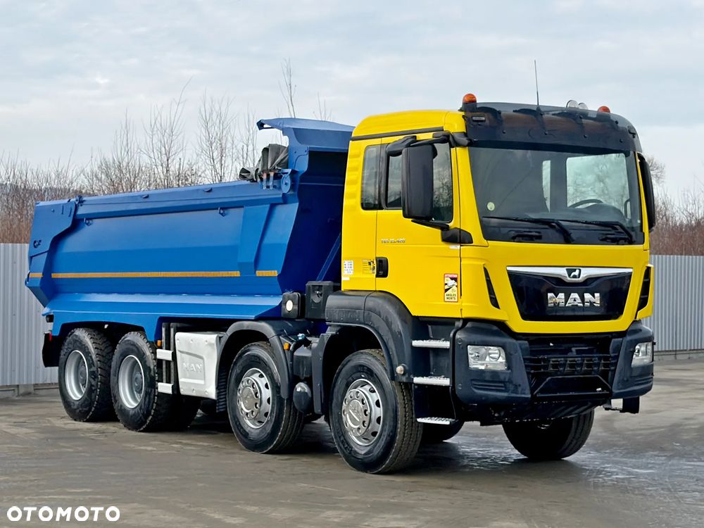 MAN TGS 35.420 * WYWROTKA * 8x4 * STAN BDB - 1