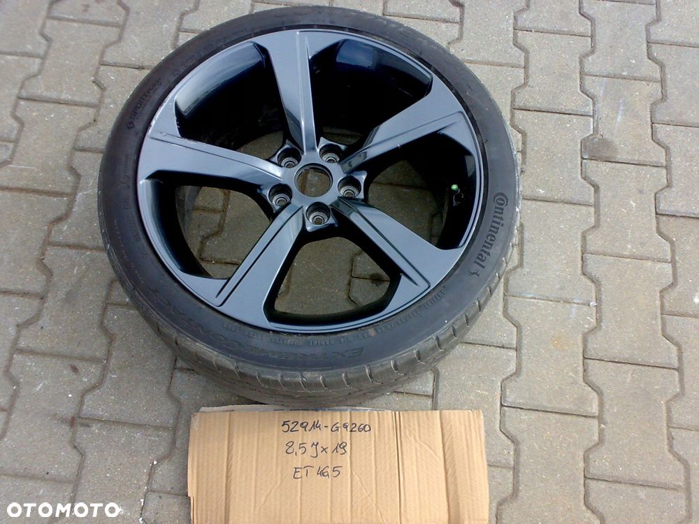 genesis g70 koło felga alu. 19'' tylna 52914-g9260 - 1