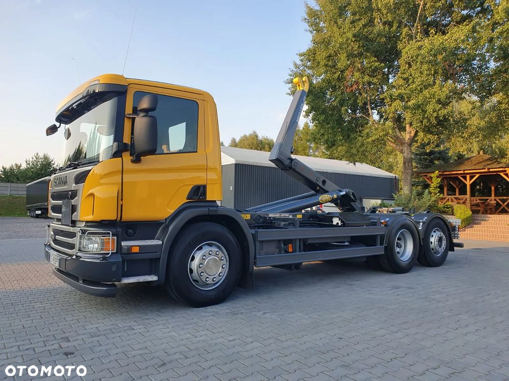 Scania P410 Hakowiec Meiller 6x2 Oś Skrętna Automat Krajowa! - 7