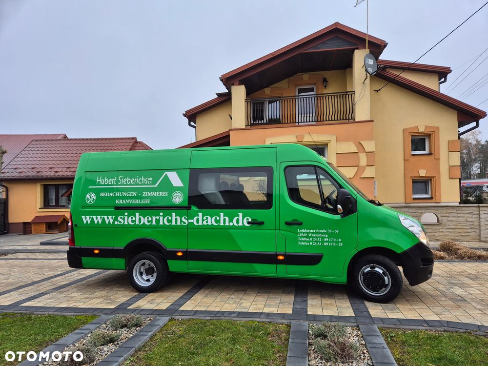 Renault MASTER MOVANO L4H2 2.3 165KM BRYGADÓWKA 6 OSÓB KLIMA SPROWADZONY - 3