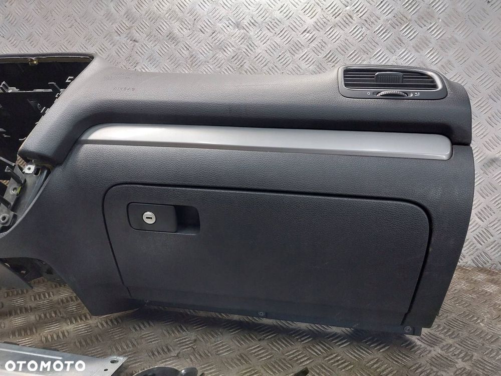 ZESTAW AIRBAG KOKPIT DESKA PODUSZKI PASY MODUŁ GOLF VI 5K0880201D - 4