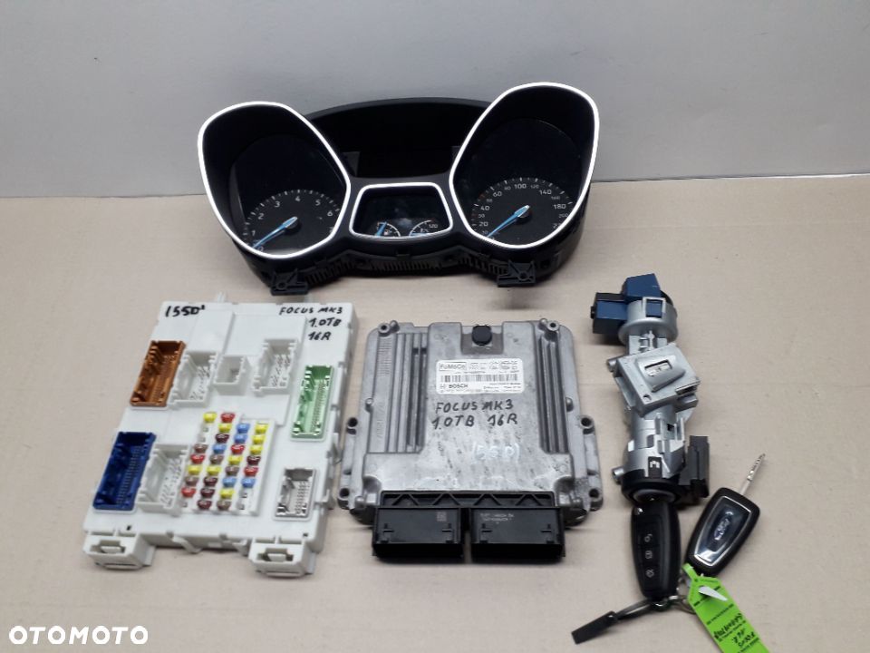 FORD FOCUS MK3 16R 1.0 TB ZESTAW STARTOWY F1FA-12A650-DVG, F1DT-14A073-EF - 1