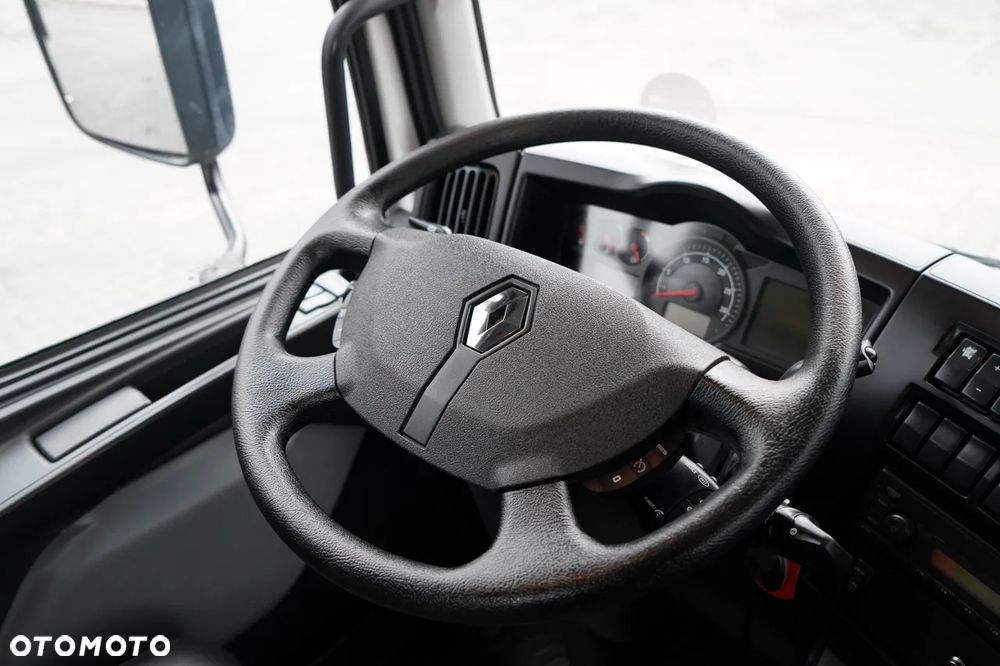 Renault D12  / WYWROTKA 3 STRONNA / HYDROBURTA / HDS HIAB 077 BS2  / ROTATOR / PILOT / EURO 6 - 28