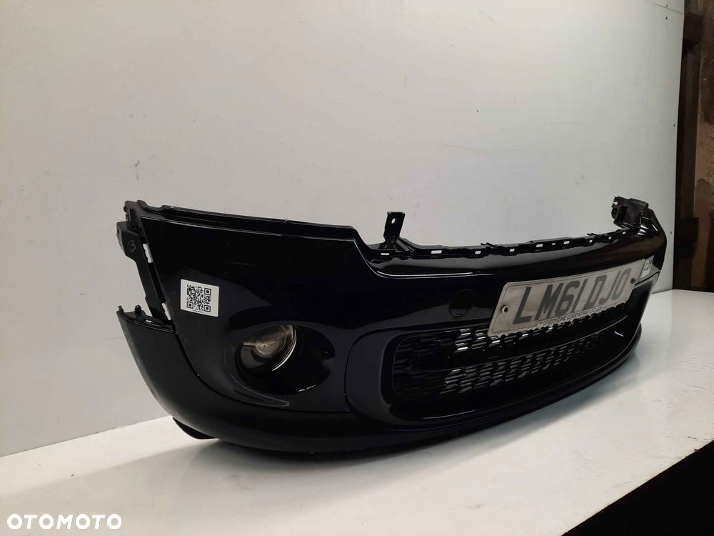 ^ ZDERZAK PRZÓD PRZEDNI DO MINI COOPER R56 ONE CZARNY HALOGENY - 4