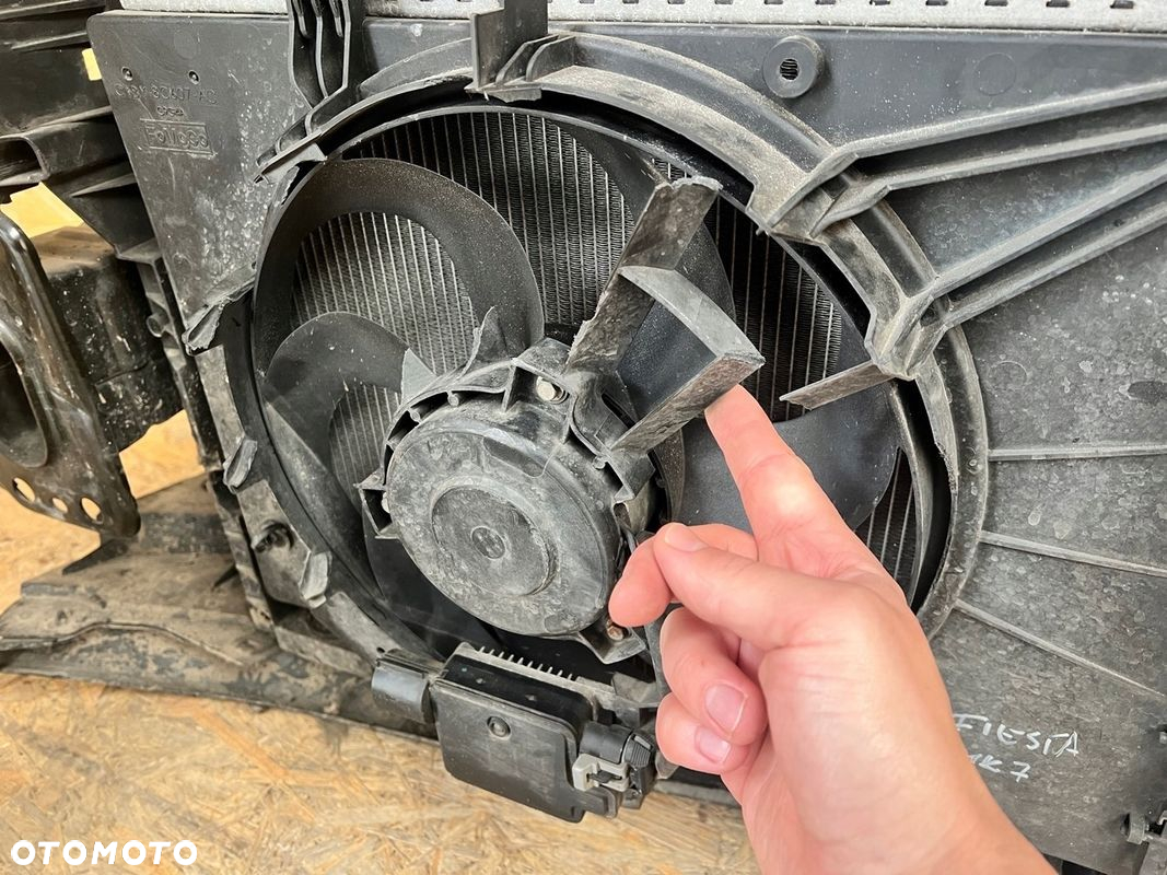 PAS PRZEDNI przód WENTYLATOR Belka FORD FIESTA MK7 ST 1,6 ECOBOOST Benzyna - 13