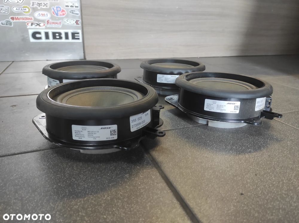 AUDI A3 8P A4 B6 B7 EXEO BOSE GŁOŚNIK GŁOSNIKI 8E0035411B WYSYŁKA !!!! - 2