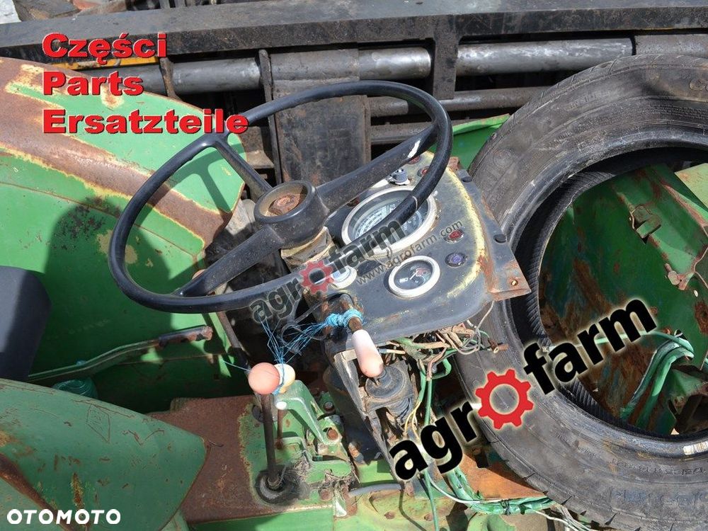 John Deere 2030 części, skrzynia biegów, silnik - 3