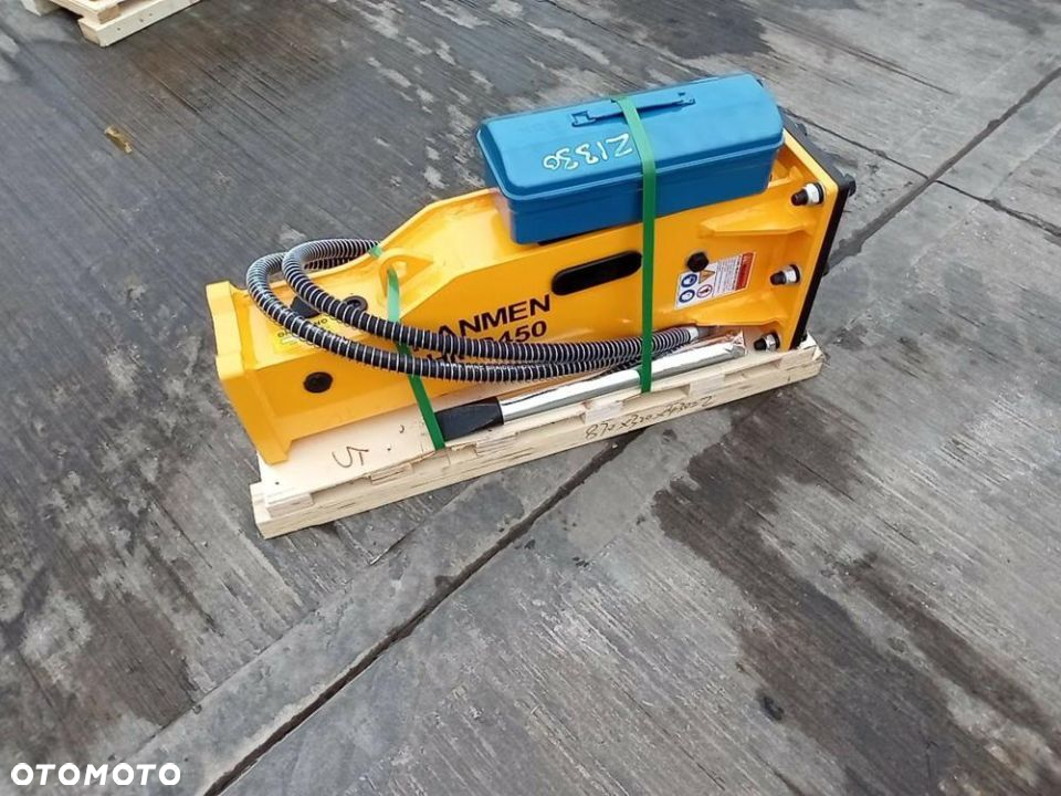 OUTLET! Młot wyburzeniowy hydrauliczny HANMEN HMB450 waga 150 kg mini-koparka 1-2 tony - 3