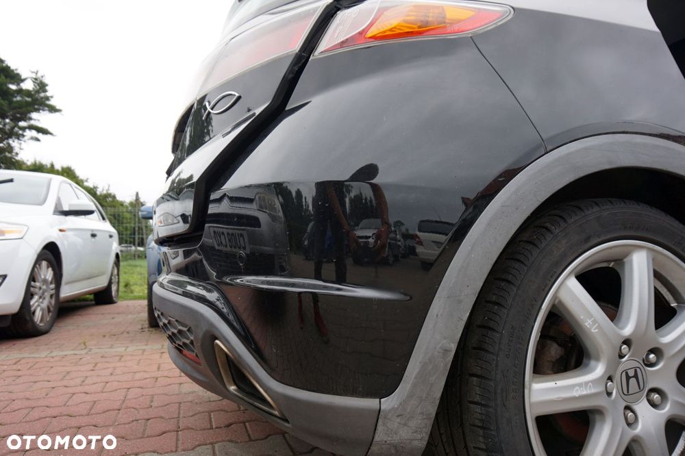 ZDERZAK TYLNY CIVIC VIII 5D HB B92P  CZARNY HONDA 2006-2010 - 6