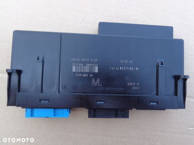 STEROWNIK MODUŁ KOMFORTU M 9229883 bmw e81 e82 e84 e87 e88 e89 e90 e91 e92 - 1