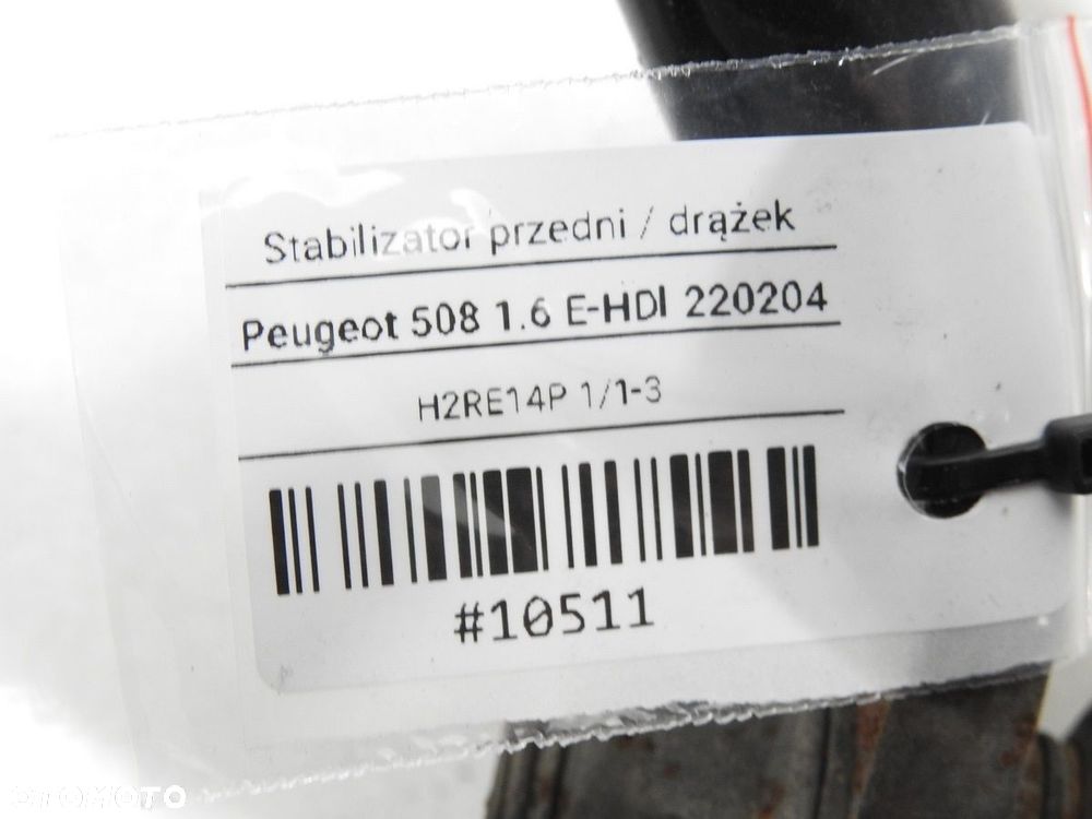 DRĄŻEK STABILIZATOR PRZÓD 508 1.6 E-HDI - 12