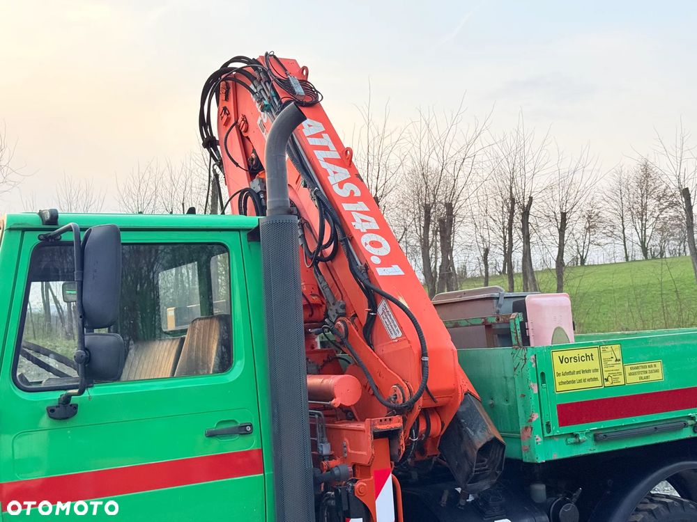 Mercedes-Benz * Mercedes Unimog U 1450 * HDS Atlas 140  * Specjalny * Energetyka * 78.000 km * Bardzo Dobry Stan - 25
