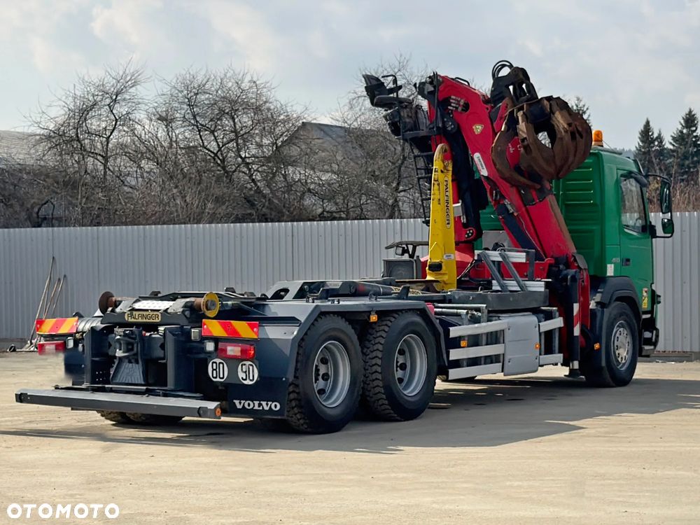 Volvo FMX 460 * HAKOWIEC + PALFINGER EPSILON Q150279 * STAN BDB / 6x4 - 7