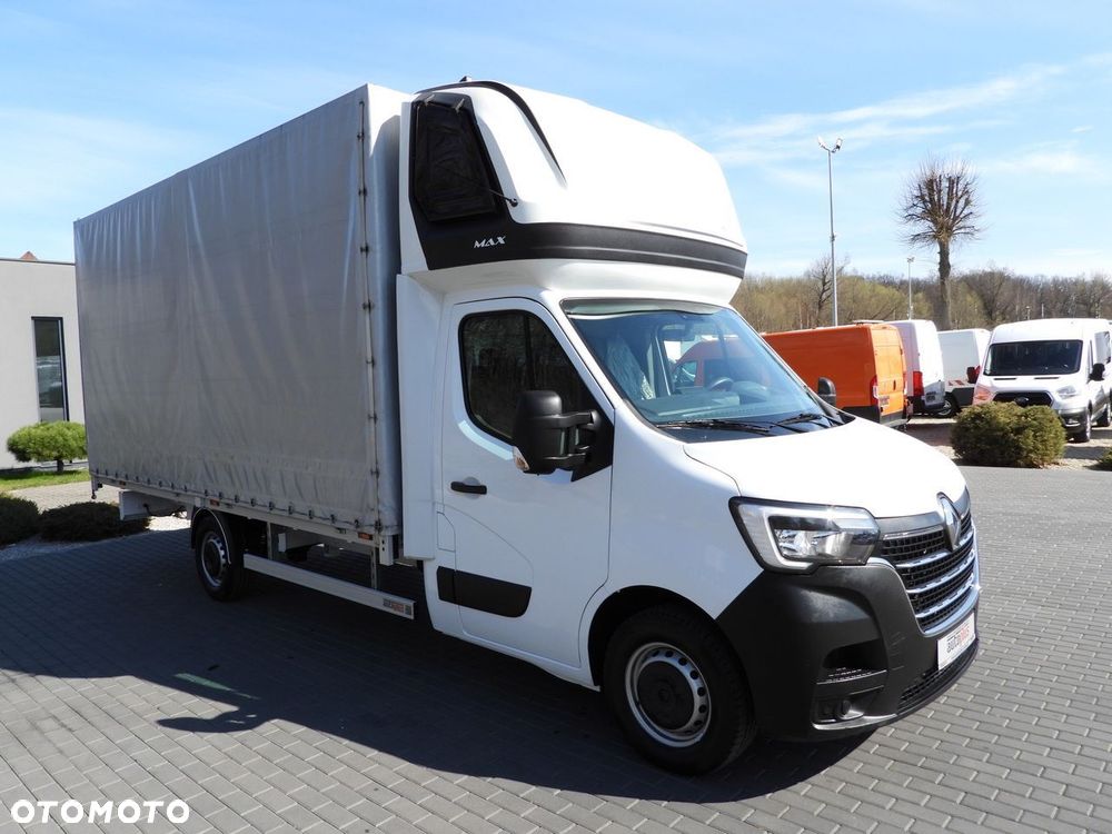 Renault MASTER PLANDEKA 10 PALET WEBASTO TEMPOMAT LEDY KLIMATYZACJA  165KM - 5