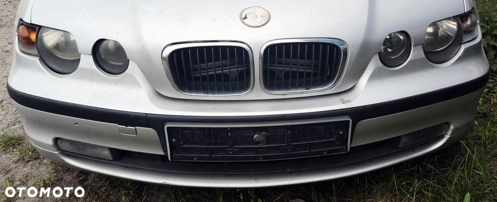 BMW 3 E46 COMPACT 02r ZDERZAK PRZÓD PRZEDNI KOMPLETNY 354/7 - 1