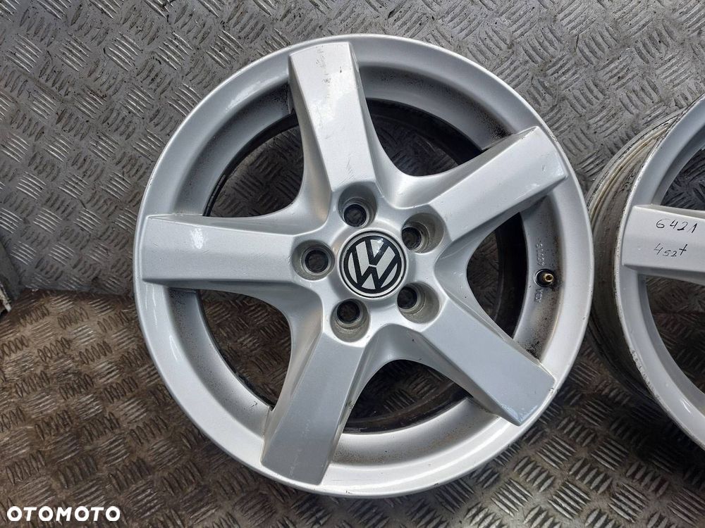 FELGI ALUMINIOWE 4 SZT 5x100 6,5Jx15 ET40 VW AUDI SKODA SEAT ENZO KBA45715 - 4