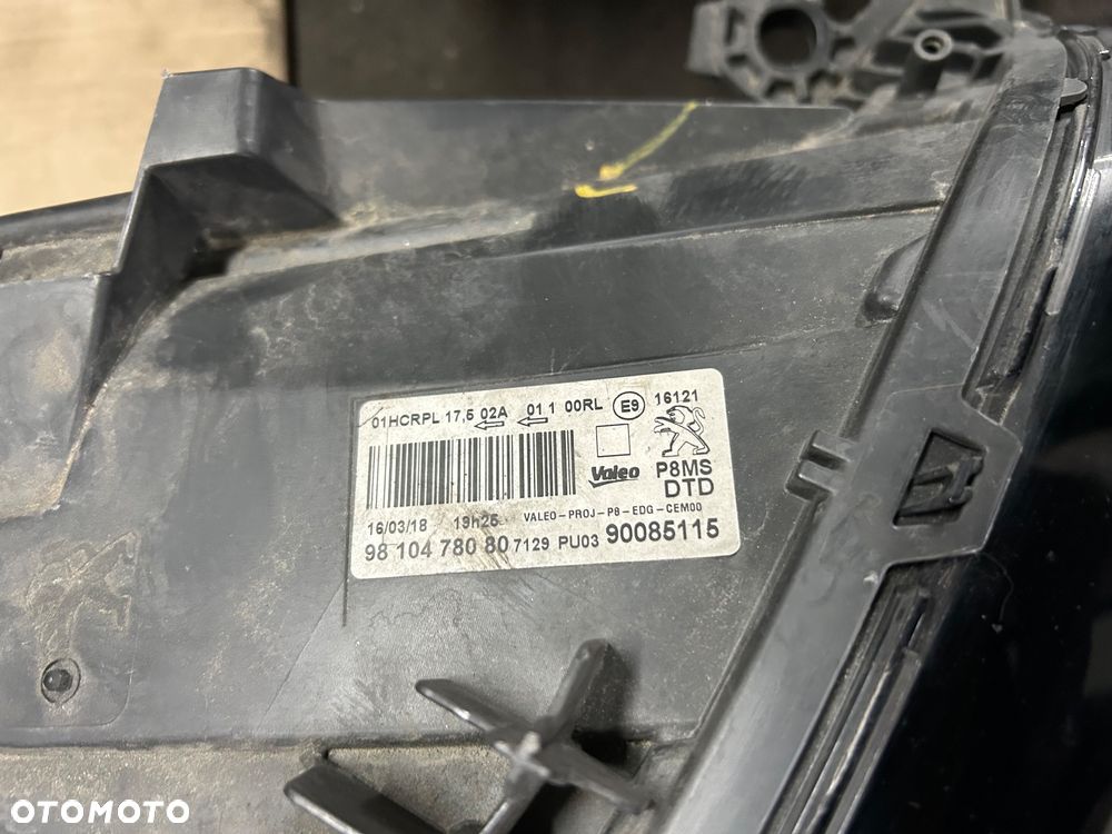 Peugeot 3008 II maska lampa lewa prawa błotnik prawy lewy EEGD - 10