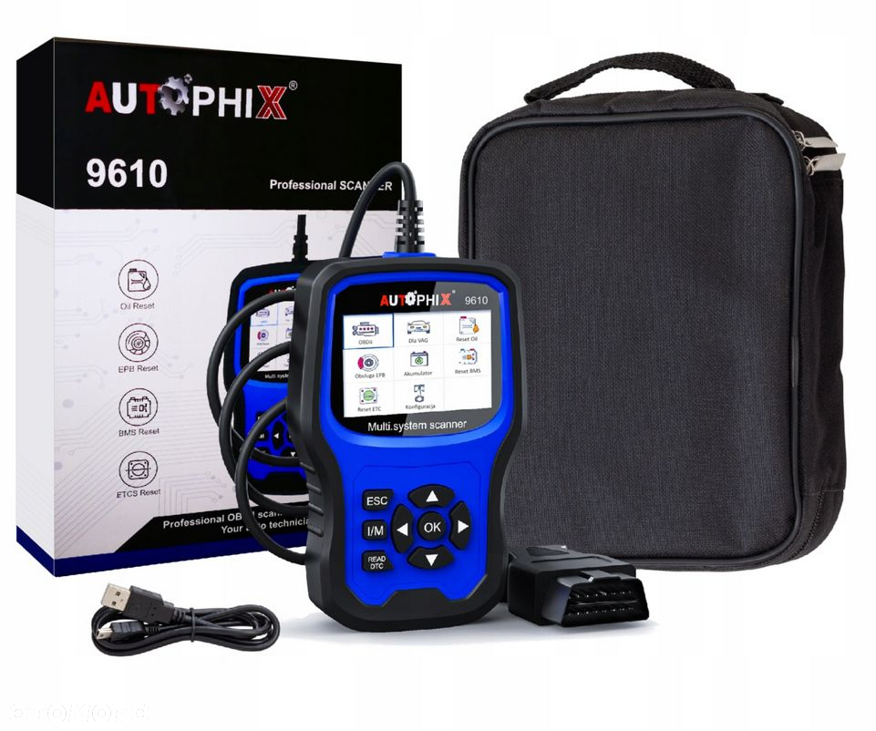 PROFESJONALNY VAG 9610 AUTOPHIX PELNY JEZYK POLSKI - 9