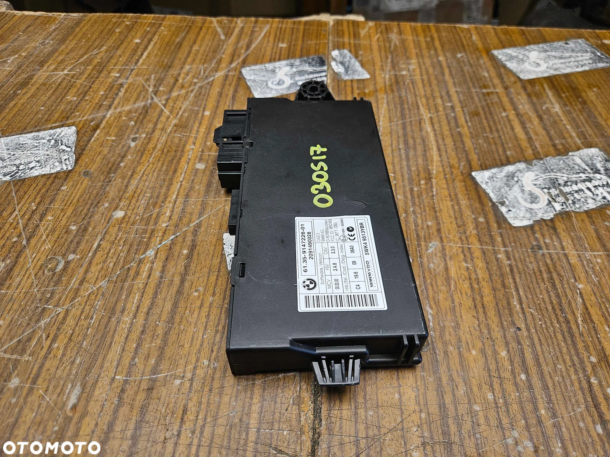 Zestaw do Odpalenia Komputer Moduł Sterownik Silnika CAS Kluczyk Pilot 2.0 D N47 BMW 1 3 E87 E90 E91 - 14