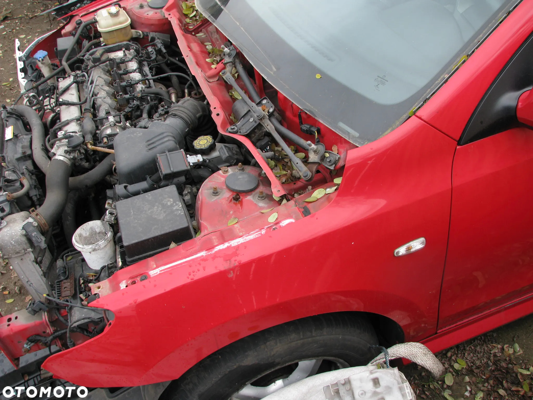 HYUNDAI I30 HATCHBACK 1.6 CRDI MASKA DRZWI ZDERZAK BŁOTNIK CZĘŚCI CZERWONY KOD LAKIERU JA - 8