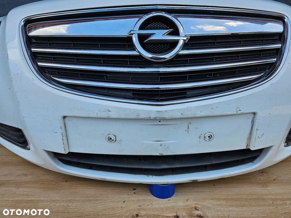 ZDERZAK PRZÓD PRZEDNI PRZED LIFT OPEL INSIGNIA A Z40R SPRYSKI XENON ATRAPA KRATKI KOMPLET EUROPA - 9