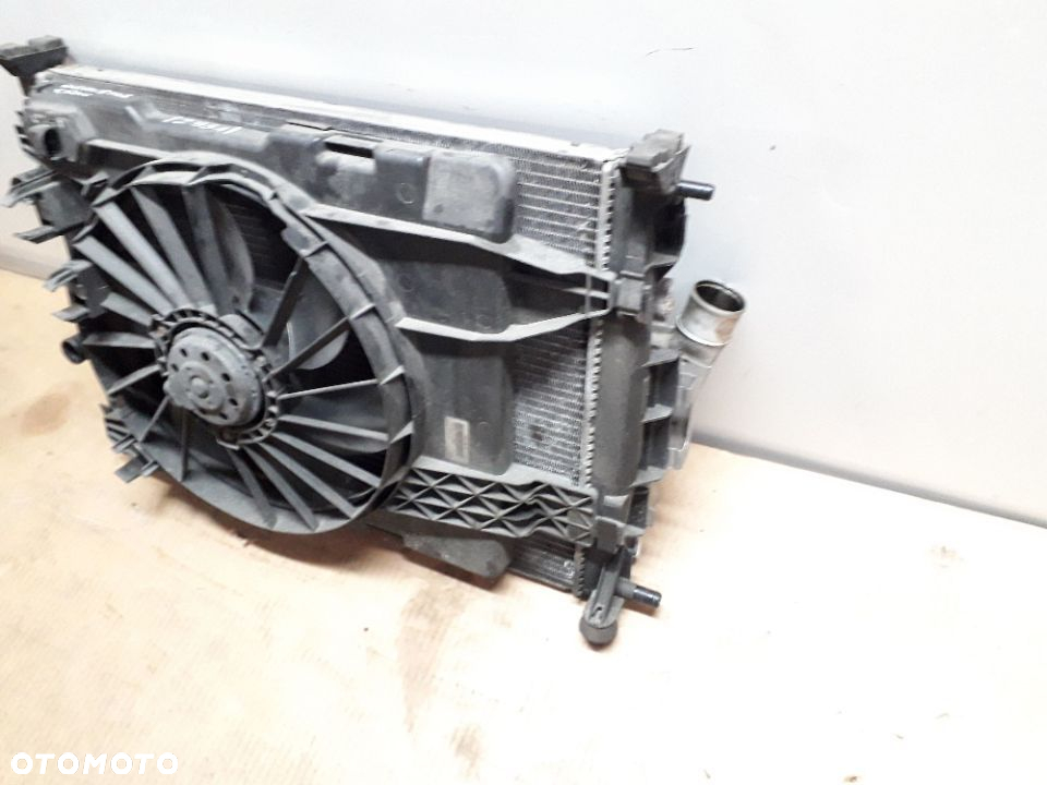 CHŁODNICA WODY KLIMATYZACJI INTERCOOLER WENTYLATOR RENAULT SCENIC II 04R - 6