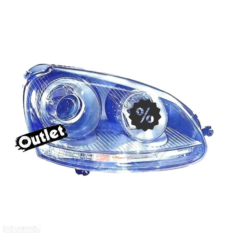 R147739C3 FAROL DIR XENON VOLKSWAGEN VW GOLF 5 GTI 03-08 - 1