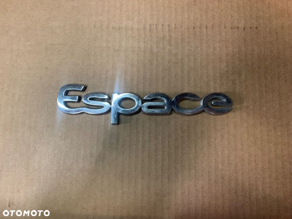 emblemat napis znaczek renault megane grand scenic 2 II espace - 6