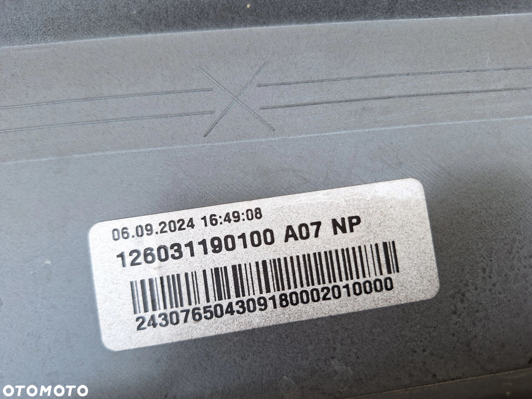 SKODA FABIA IV 21- NIE KLEJONY! SUPER STAN KOLOR: LF9R BLACK MAGIC ZDERZAK PRZÓD PRZEDNI 6VA807221 WYSYŁKA 24H - 14