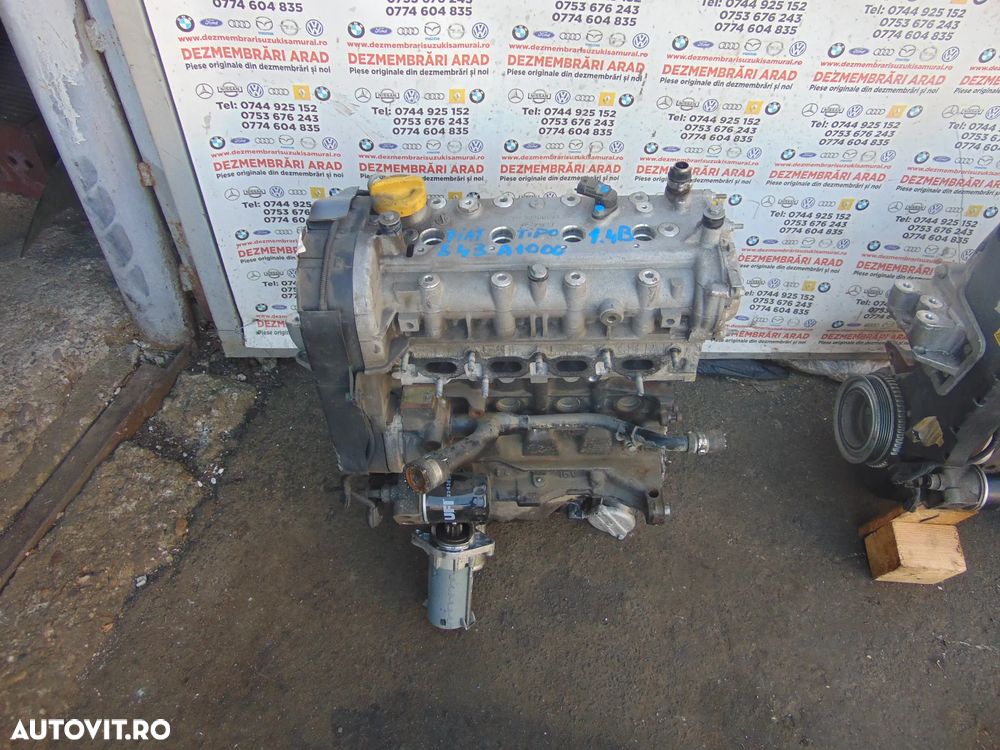 Motor Fiat 1.4 cod 843a1000 Fiat Tipo lancya 1.4 ypsilon Alfa Romei Mito 1.4 euro 6 - 3