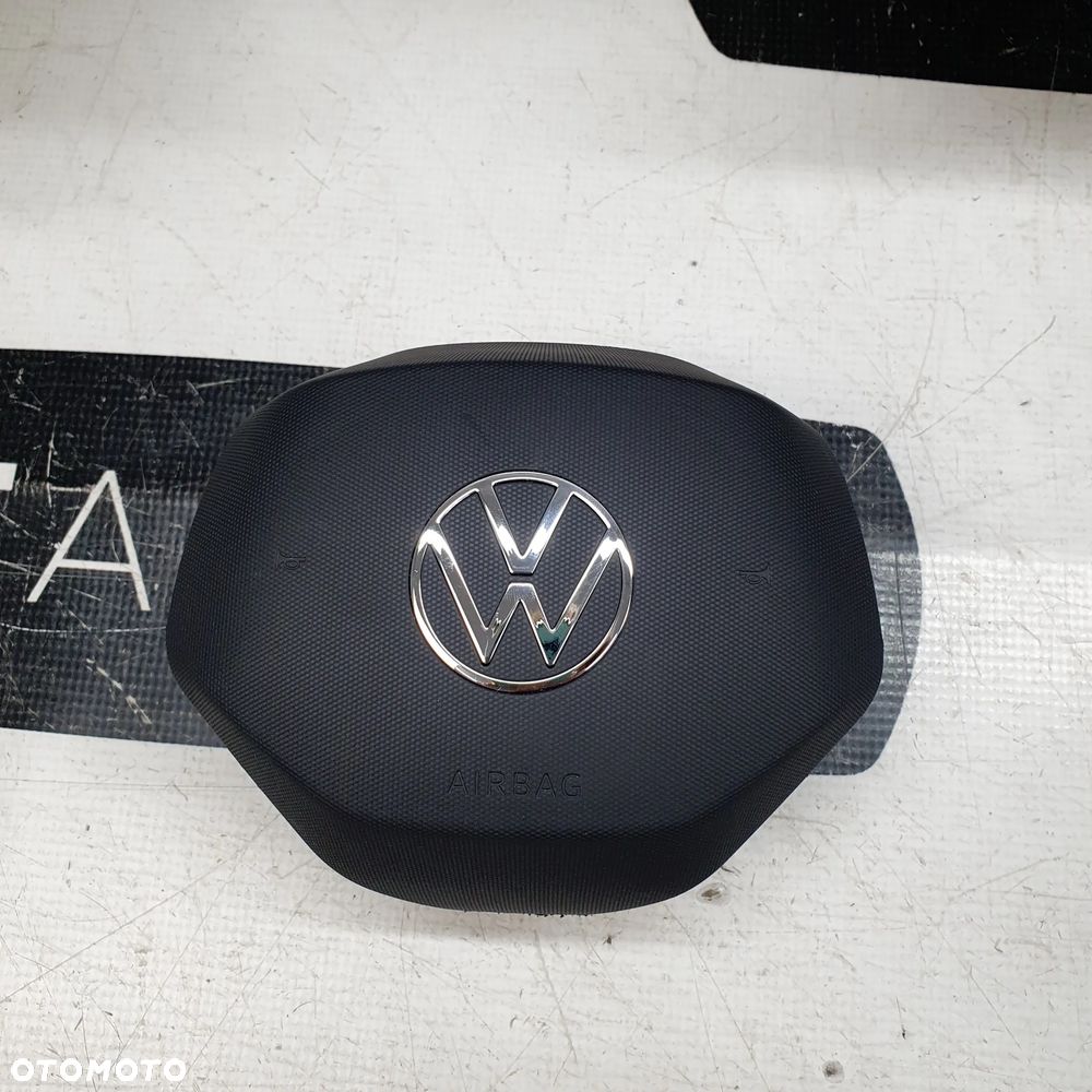 VW ID 4 ID4 GTX DESKA ROZDZIELCZA CZERWONA NITKA KONSOLA KOKPIT PULPIT PODUSZKI AIRBAG AIR BAG PASY KIT SET - 6