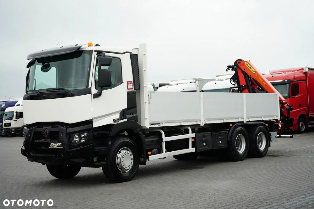 Renault C 380 / 6 X 4 / SKRZYNIOWY + HDS / PALFINGER PK 18002 / PILOT / ROTATOR - 31