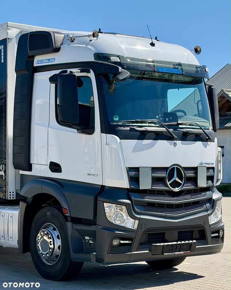 Mercedes-Benz ACTROS 1840 / FIRANKA / WINDA / 15 EUROPALET / 6.2 M DŁUGOŚCI / AUTOMAT / SYPIALKA / 10.2019 ROK / Z NIEMIEC - 8