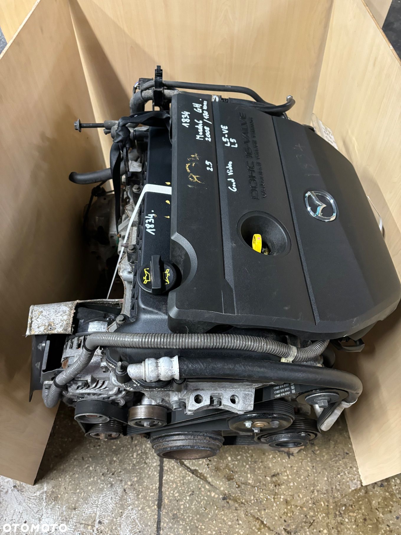 Silnik Mazda 6 GH L5  L5-VE   film  2.5 b - 1