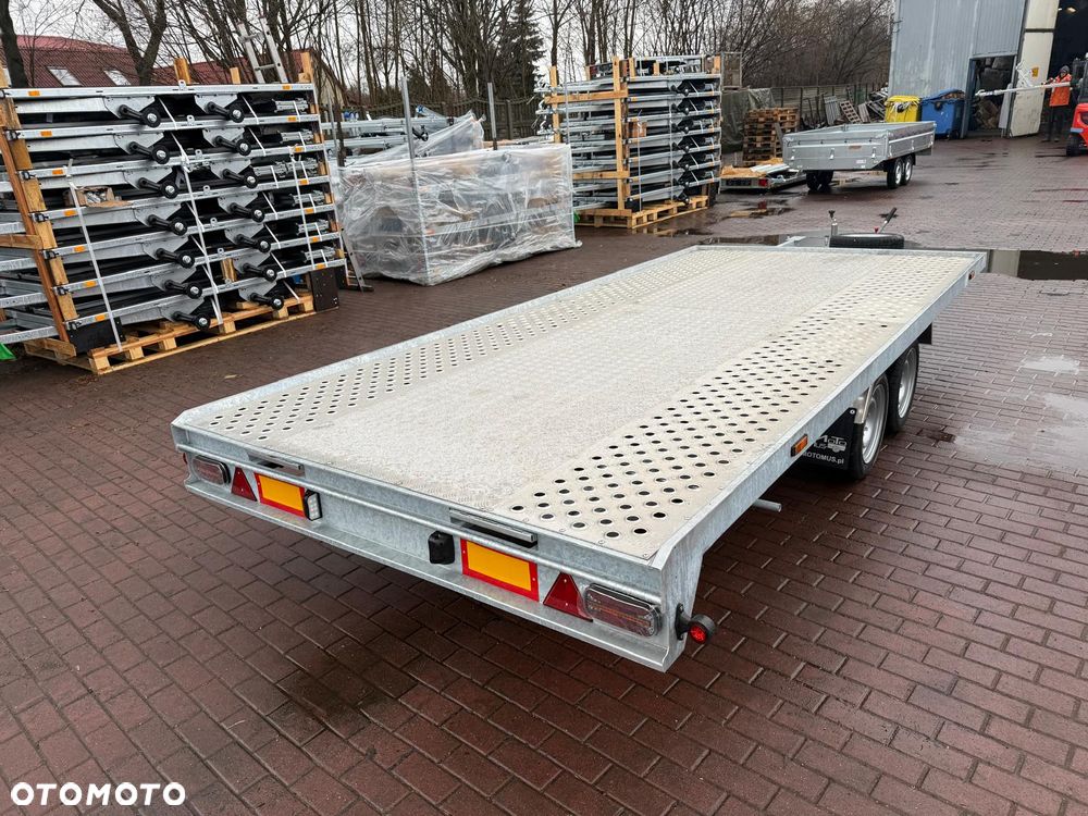 Gala BBG Laweta Gala Phoenix płaska wypełniona alu ryfl 4.5x2,05m koła 195r13c DMC 2700kg lampy LED dostawa MOTOMUS - 6