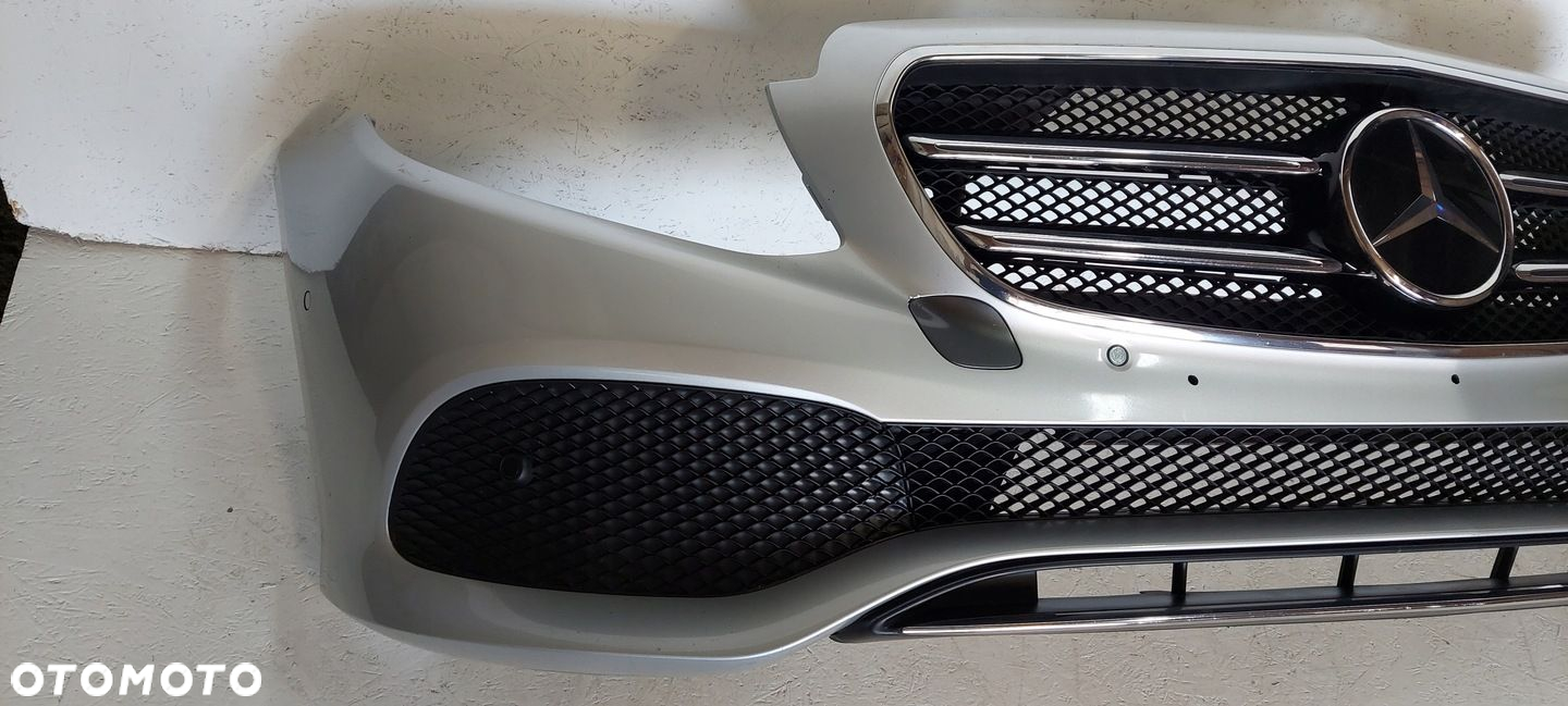 MERCEDES W213 ZDERZAK PRZEDNI ATRAPA ABSORBER PDC CZUJNIKI - 3