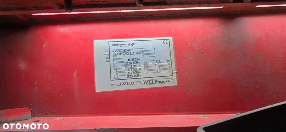 MAX Trailer 3 osiowa telemega - 9