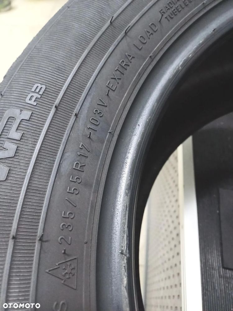 2x 235/55R17 NOKIAN opony zimowe 6,5mm 52525 - 5