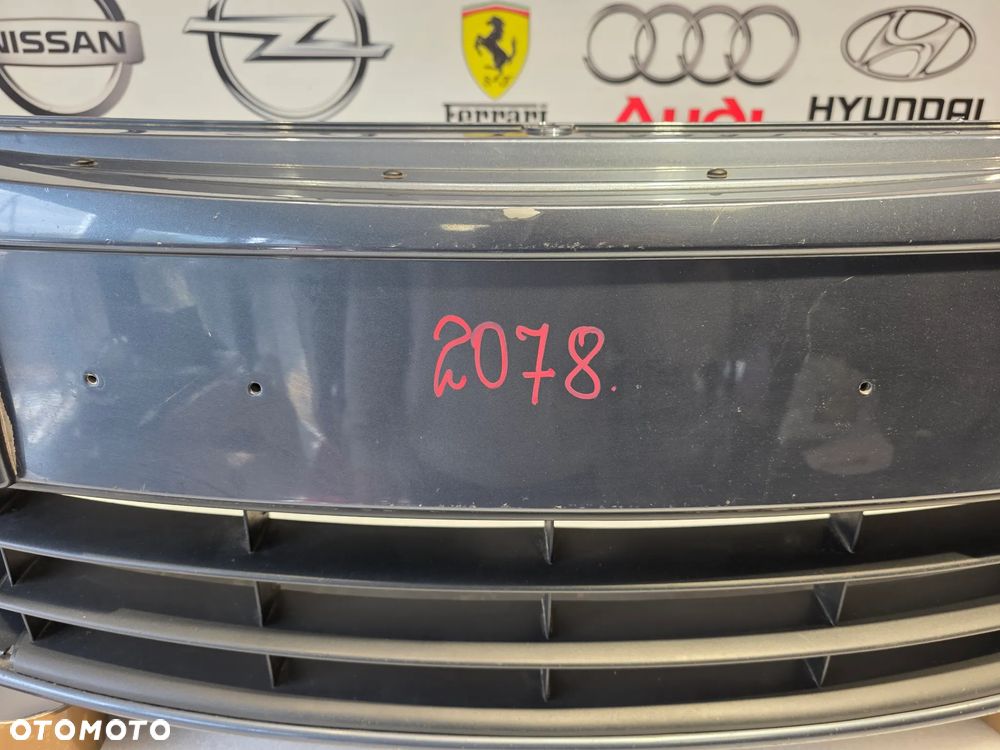 SKODA OCTAVIA II LIFT 1Z0 08-12 ZDERZAK PRZEDNI PRZÓD ŁADNY KOLOR SZARY METALIK NR 1Z0807221M NR AUKCJI NZ2078 - 15