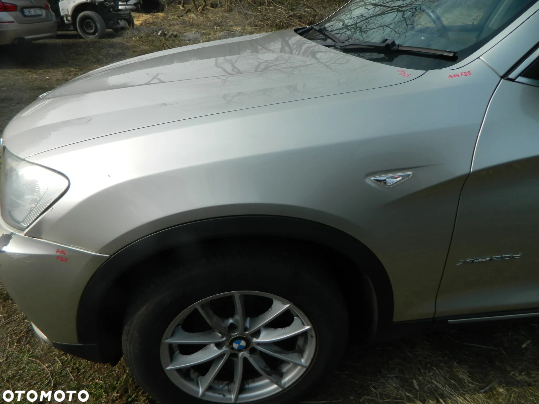 BMW X3 F25 A14 MINERALSILBER NA CZĘŚCI - 32