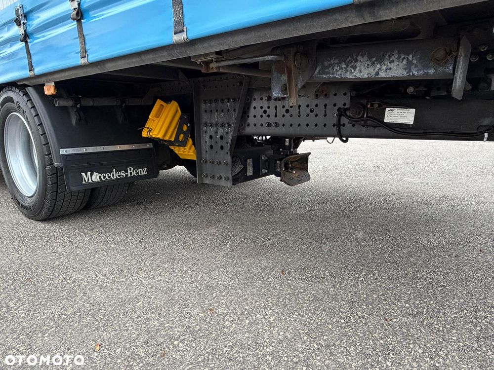 Mercedes-Benz ACTROS 1833 / FIRANKA/ WINDA / NOWY TACHOGRAF G2V2 / NOWE OPONY / 19PALET / 8TON ŁADOWNOŚCI / AUTOMAT / DUŻY SILNIK  / SYPIALKA / SERWISOWANY / 2018 / JAK NOWY  / - 26