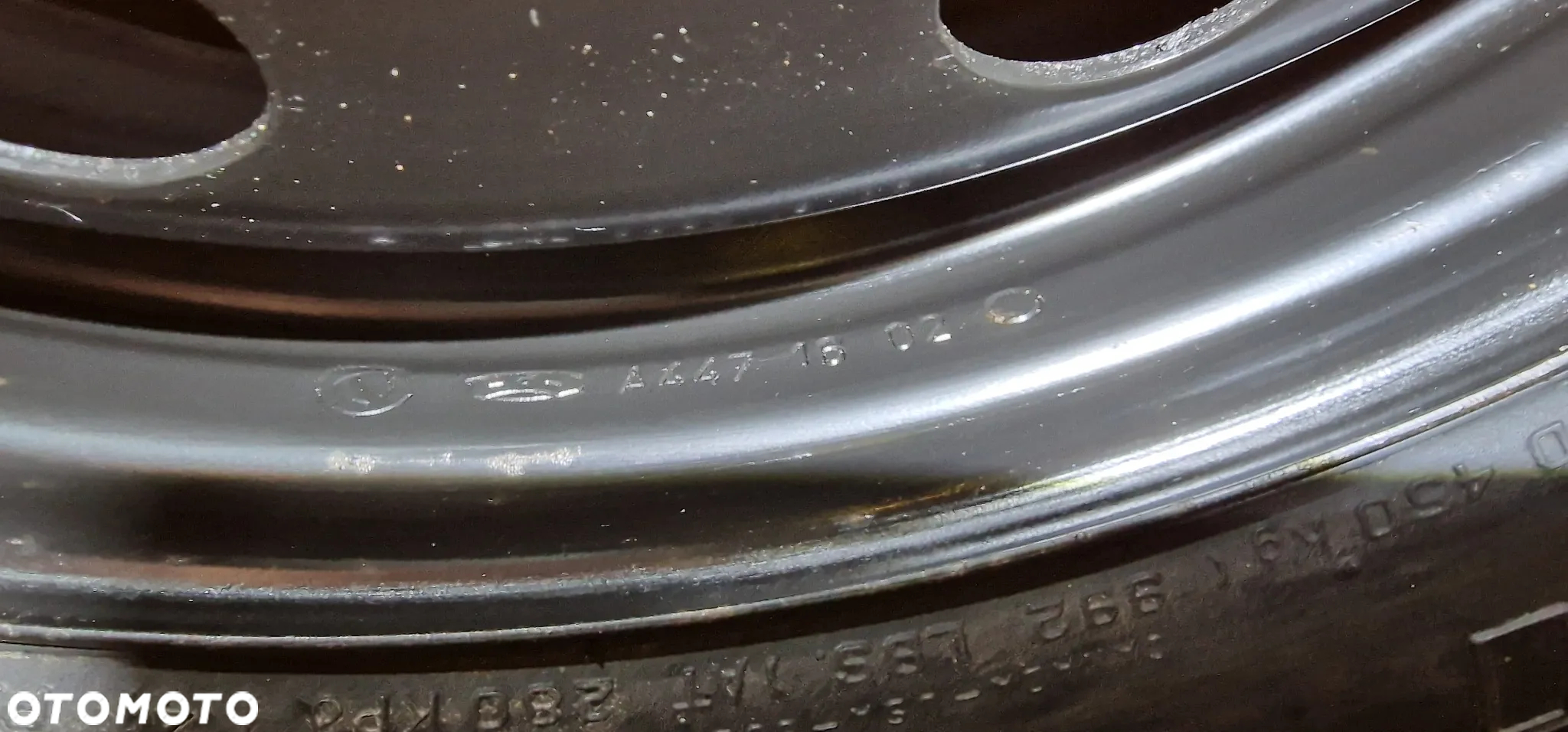 KOŁO DOJAZDOWE ZAPASOWE 135/80 B14 ET43 4x98 PIRELLI - 3