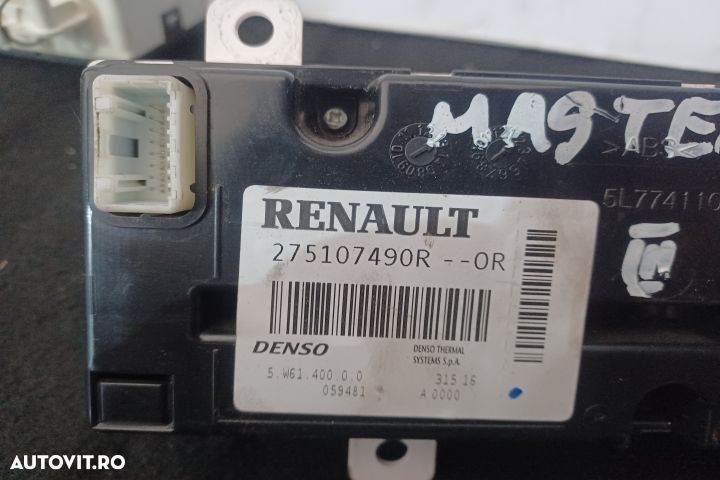 Comanda AC 275107490R 275107490R Renault Master 3 [1st facelift] [201 - 4