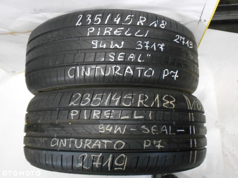 OPONY 235/45R18 PIRELLI CINTURATO P7 SEAL DOT 2719 / 3717 7.9MM - 1