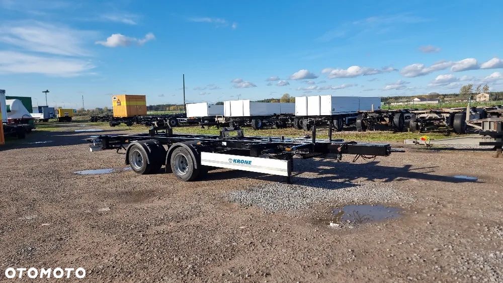 Krone 25.500zł netto TANDEM BDF GÓRNY ZACZEP JUMBO-STANDARD 19.5 OPONY 2016ROK HAMULCE TARCZOWE ST.BDB MOŻLIWOŚĆ TRANSPORTU - 2