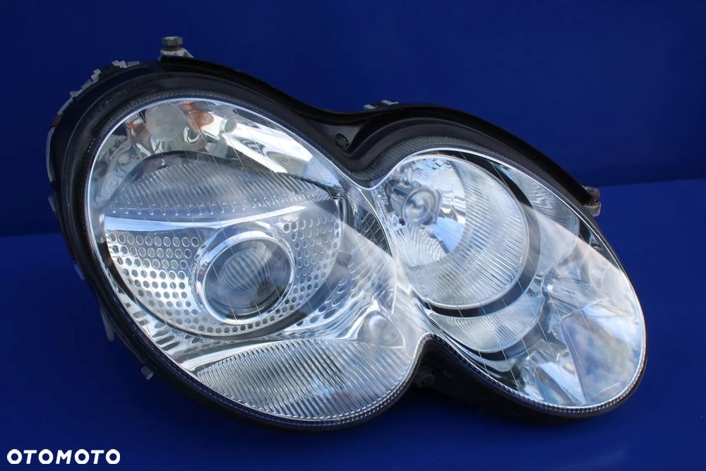 Reflektory bixenon komplet lampa prawa lewa reflektor prawy+lewy stan BDB Mercedes SL R230 SL500 Europa - 34